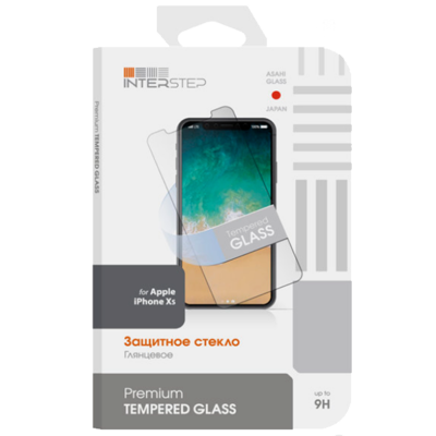 Защитное стекло InterStep для iPhone Xs