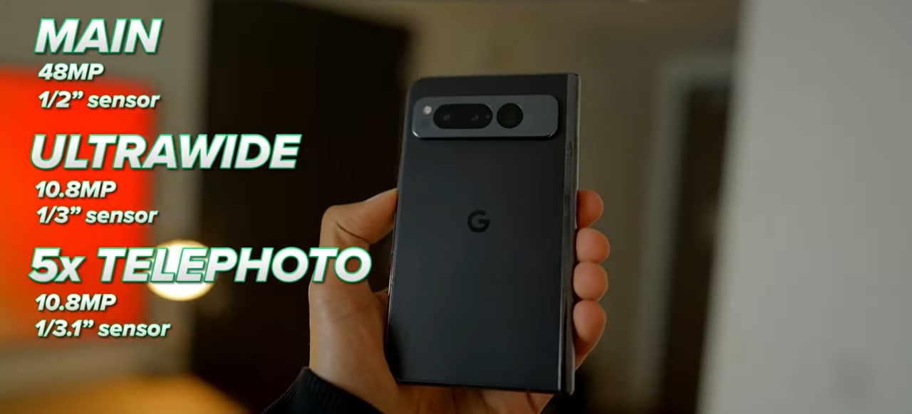Камеры Google Pixel Fold