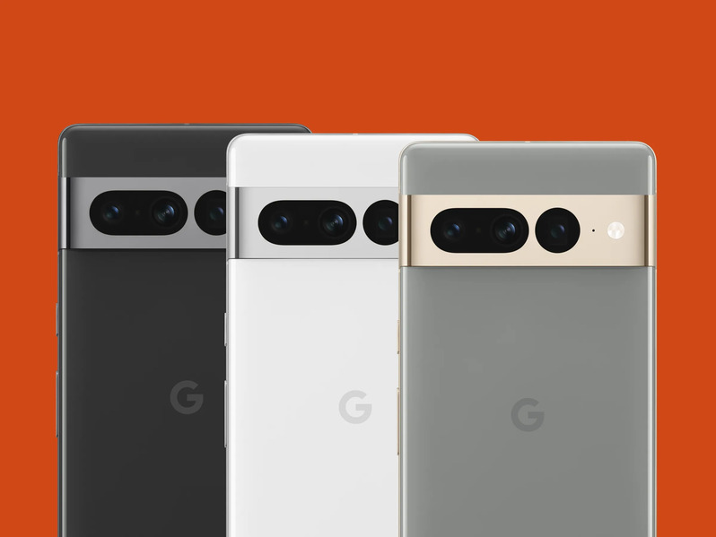 Google Pixel 7 Pro, варианты расцветки