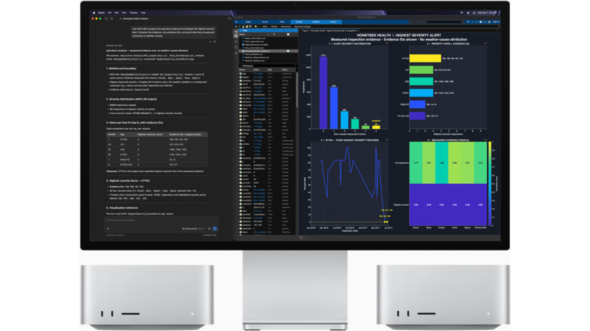 Apple Mac Studio кластер