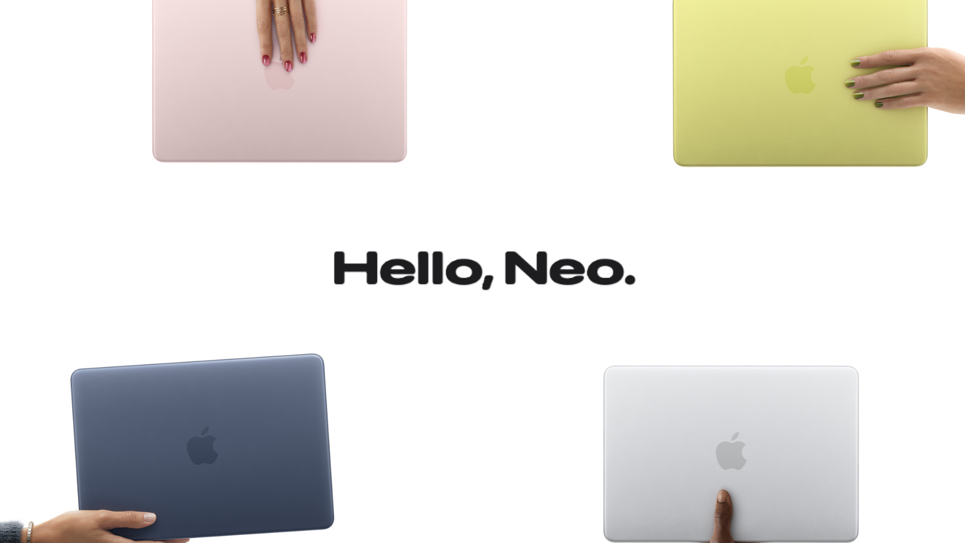 Apple MacBook Neo промо