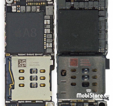Сравнение чипов в iPhone 6 и 6s