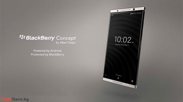 Новый безрамочный смартфон от BlackBerry показали на изображениях