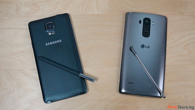 LG Stylus 4 vs Galaxy Note 8