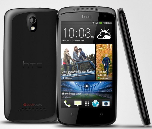 HTC Desire 500 обзор