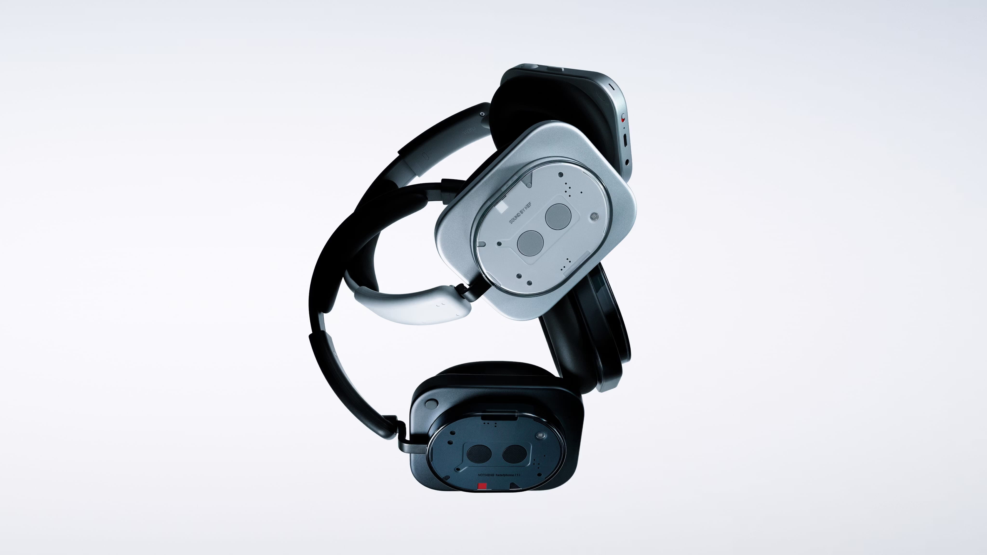 Nothing Headphone оба цвета вместе