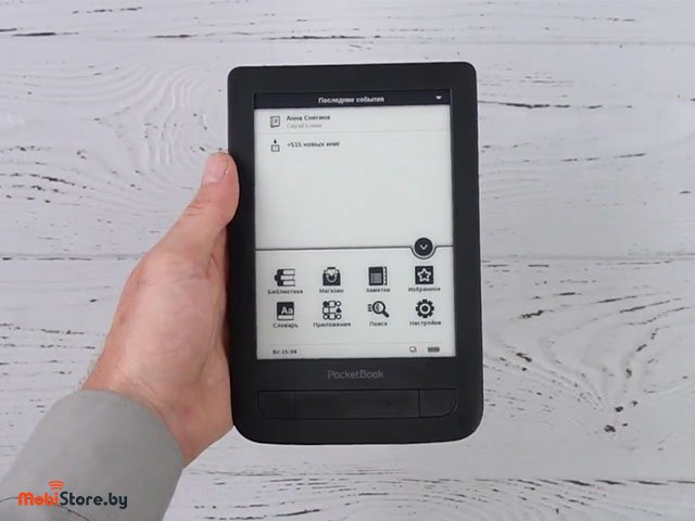 PocketBook 625 Basic Touch 2 обзор