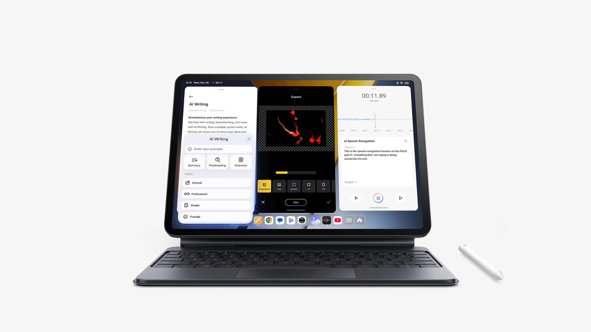 POCO Pad X1 экран