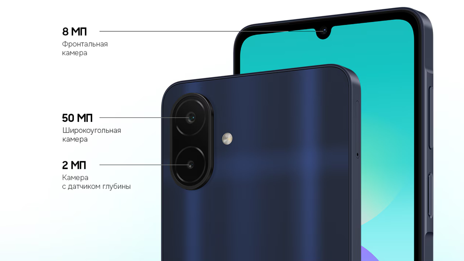 Samsung Galaxy A08 камера