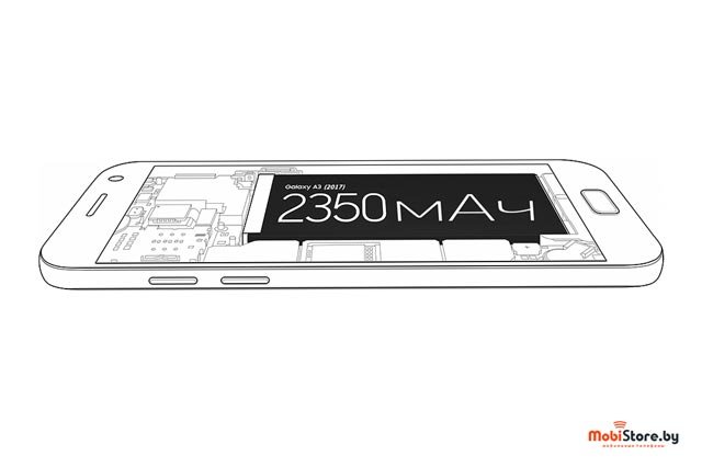 Батарея Samsung Galaxy A3 SM-A320F