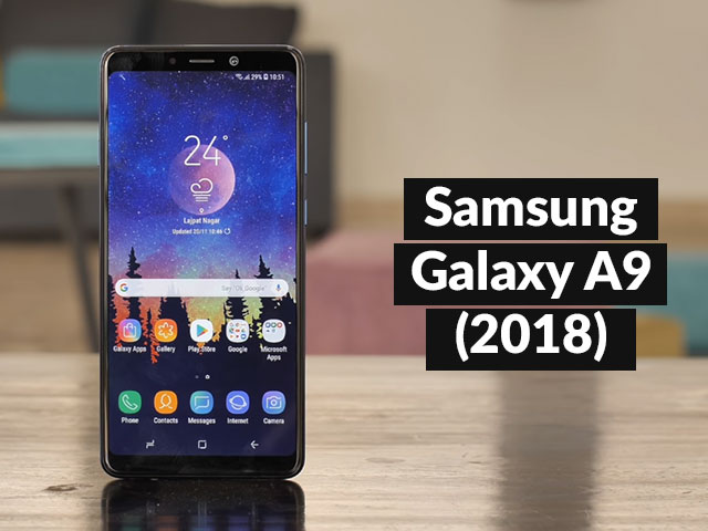 Обзор Galaxy A9 2018
