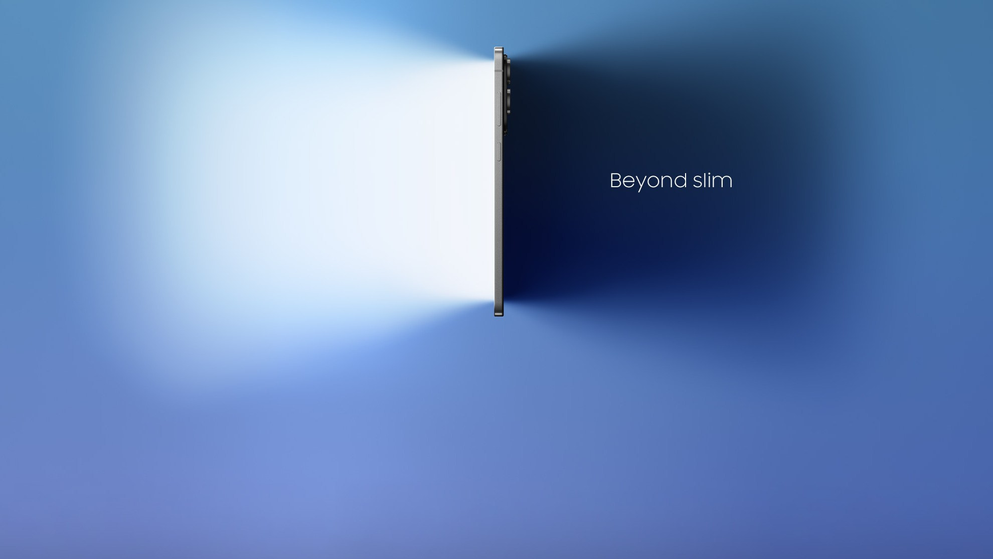 Samsung Galaxy S25 Edge – вид сбоку