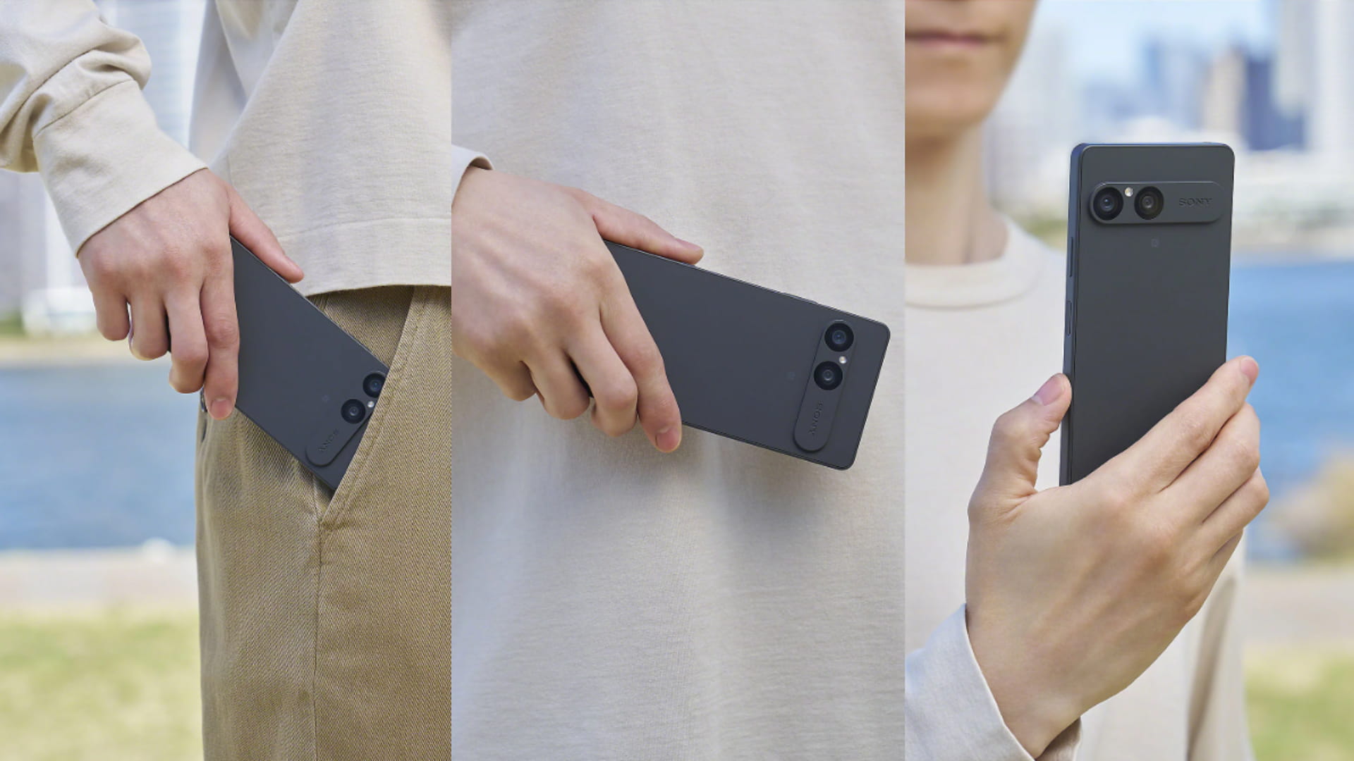 Sony Xperia 10 VII в руках