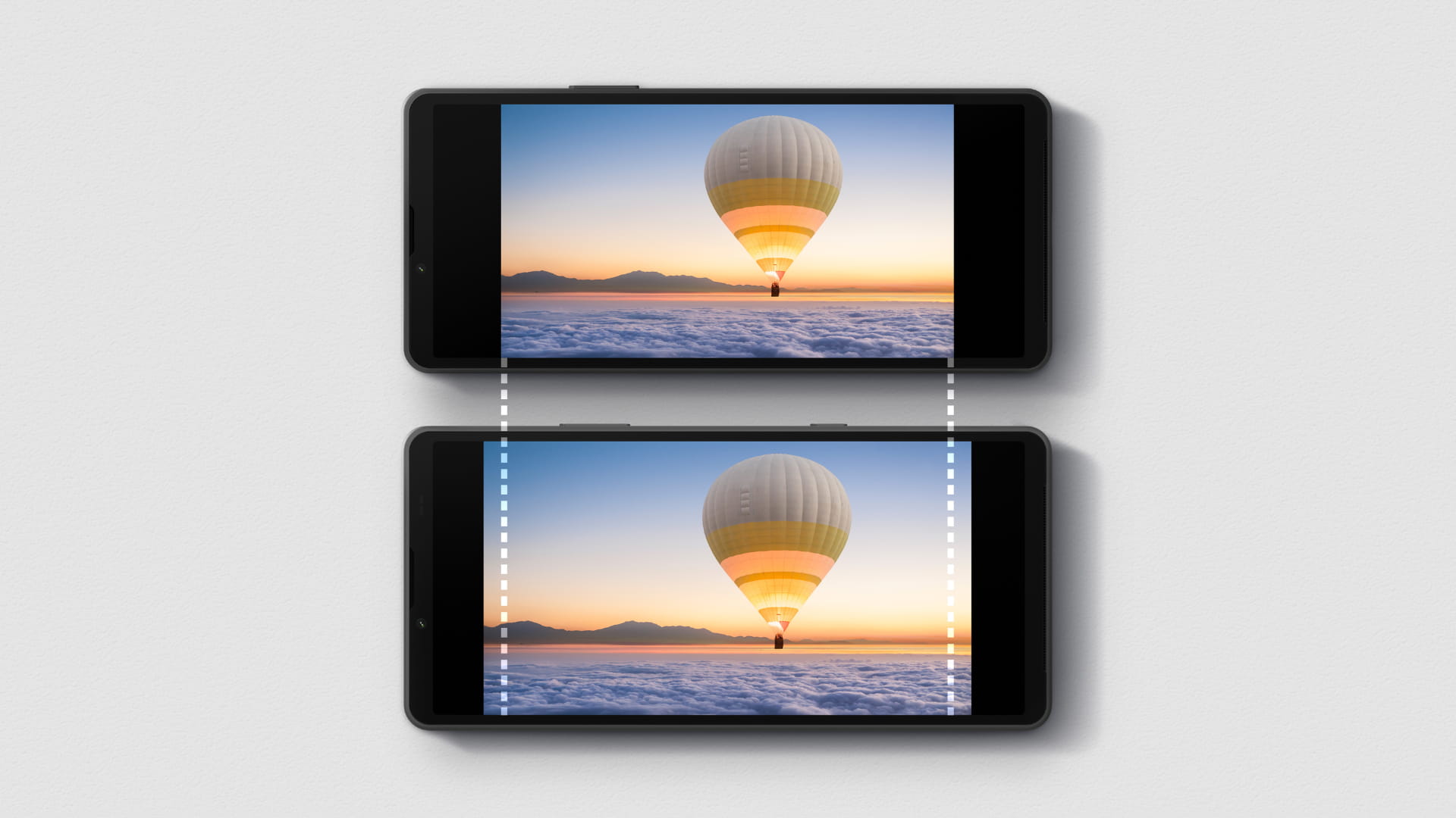 Sony Xperia 10 VII сравнение экранов