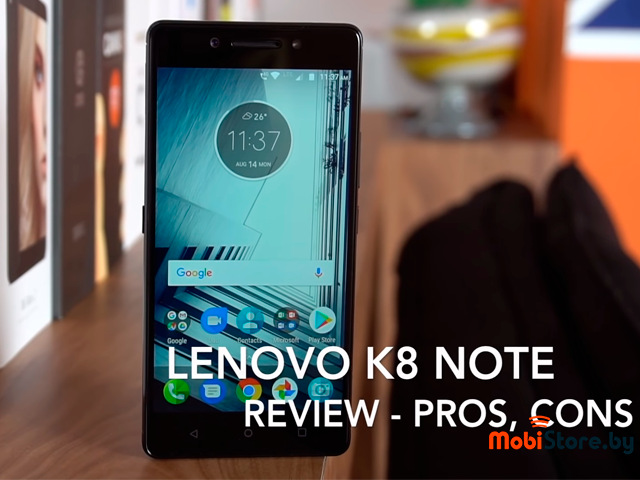 Lenovo K8 Note дисплей
