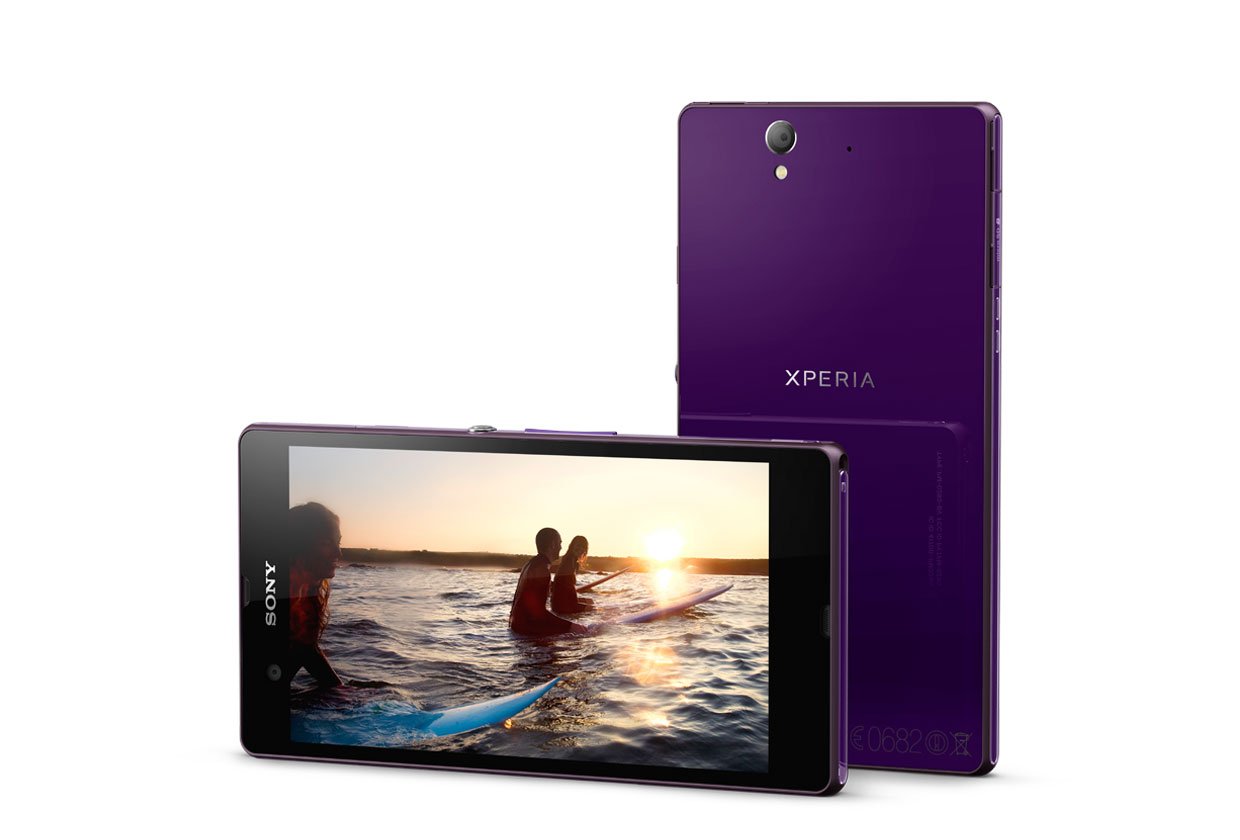 Sony Xperia Z purple